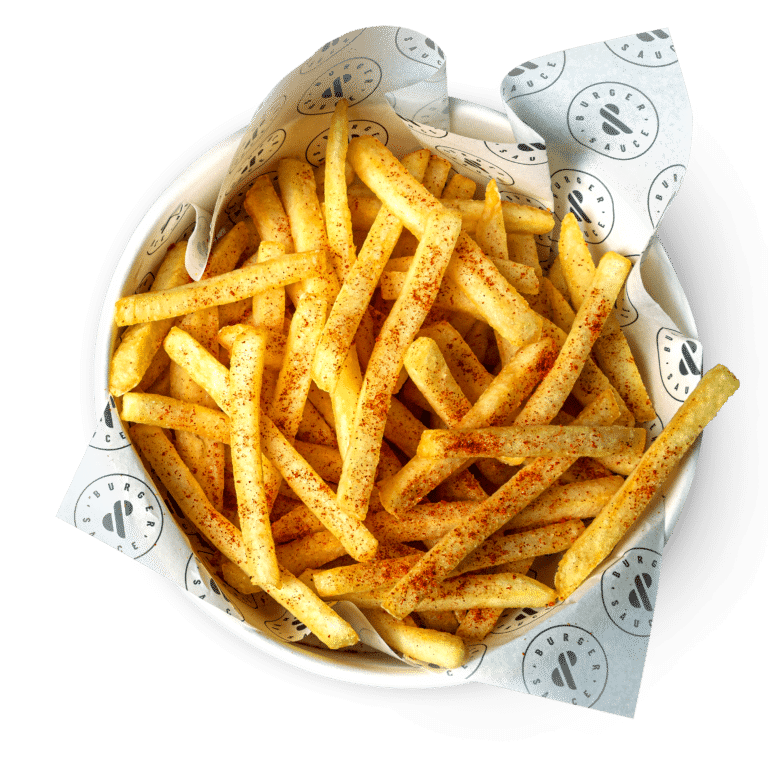 Burger & Sauce Fire Fries - Our fries with a Cajun coating to set your taste buds on fire.
