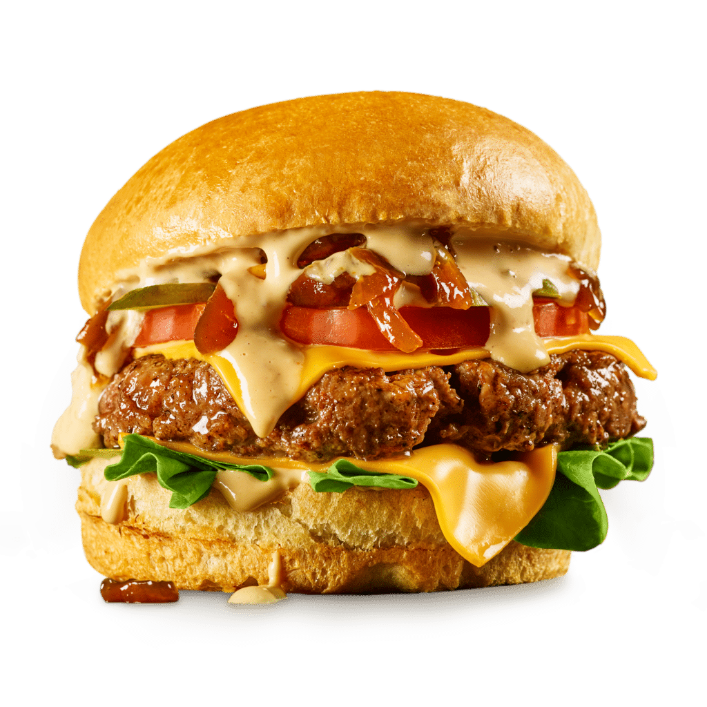 Angus Beef Stack Burger